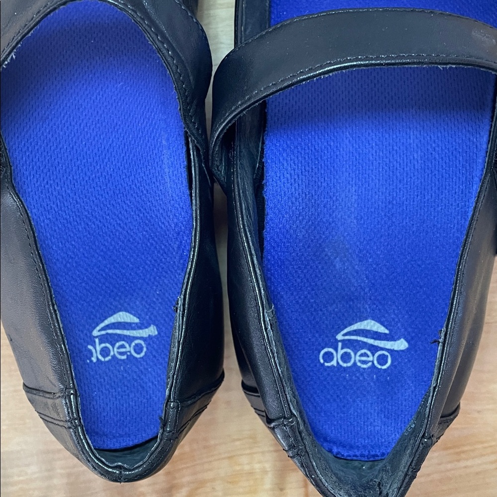 Abeo Cate small heel leather Mary Janes dancing shoes size 10 (fit like 10.5) - Picture 6 of 16